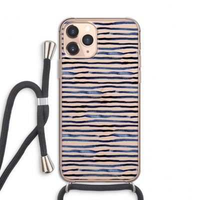 Verrassende lijnen: iPhone 11 Pro Transparant Hoesje met koord