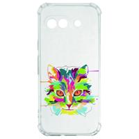 Google Pixel 9a Hoesje - Cat Color TPU Antishock Google Pixel 9a Hoesje - Cat Color TPU Antishock