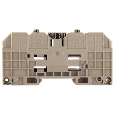 Weidmüller 1049220000 Serieklem 50 mm Boutaansluiting Donkerbeige 5 stuk(s)
