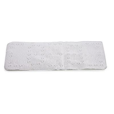 Badmat/douchemat anti-slip melkwit 43 x 90 cm