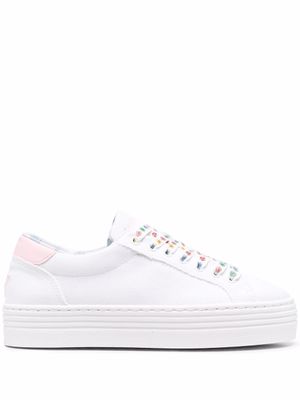 Chiara Ferragni baskets à motif Eyestar - Blanc
