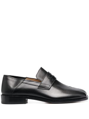 Maison Margiela mocassins Tabi en cuir - Noir