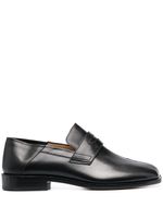 Maison Margiela mocassins Tabi en cuir - Noir - thumbnail