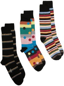 Paul Smith lot de trois paires de chaussettes - Noir