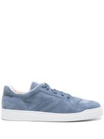 Doucal's baskets Hugh en daim - Bleu