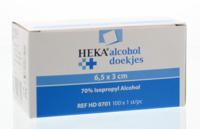 Heka Alcoholdoekjes 6.5 x 3cm Heka Alcoholdoekjes 6.5 x 3cm