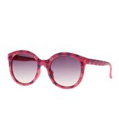 Spectrum zonnebril roze bloem smoke glas kids meisje