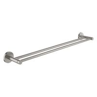 GROHE Essentials handdoekhouder dubbel 60cm supersteel 40802DC1 - thumbnail