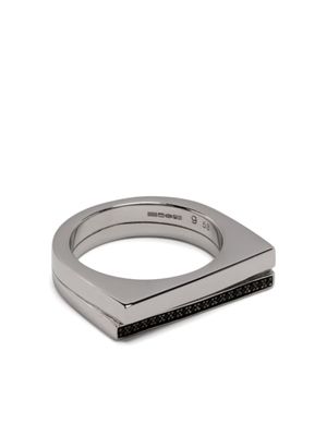 Tom Wood bague Step en argent sterling sertie de spinelle