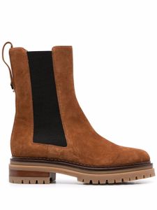 Sergio Rossi bottines Joan en daim - Marron