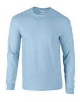 Gildan G2400 Ultra Cotton™ Long Sleeve T-Shirt - Light Blue - XL
