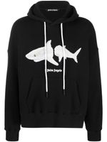 Palm Angels hoodie White Shark - Noir