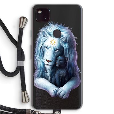Child Of Light: Pixel 4a 5G Transparant Hoesje met koord
