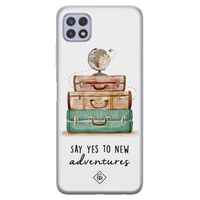 Samsung Galaxy A22 5G siliconen hoesje - Wanderlust