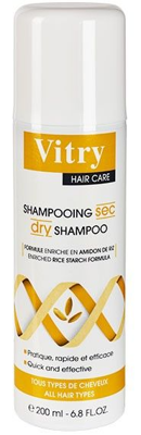 Vitry Hair Care Droogshampoo Alle Haartypen 200ml | Dierproefvrije Shampoo