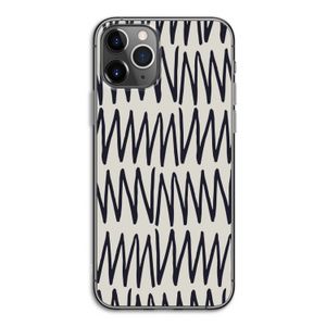 Marrakech Zigzag: iPhone 11 Pro Transparant Hoesje