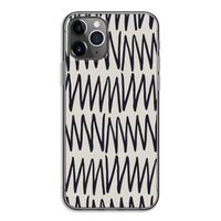Marrakech Zigzag: iPhone 11 Pro Transparant Hoesje