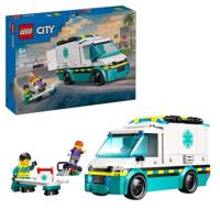LEGO City 60451 Reddingsambulance - Bouwspeelgoed voor een jongen van 5 jaar