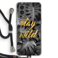 Stay wild: OnePlus Nord 2 5G Transparant Hoesje met koord