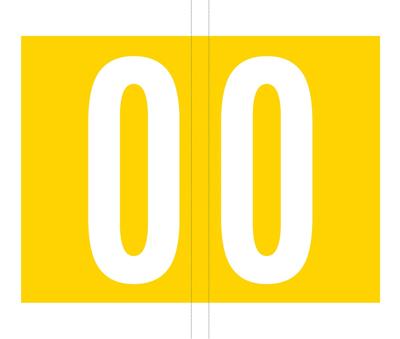 CODETAB ROL 500 X 0 GEEL
