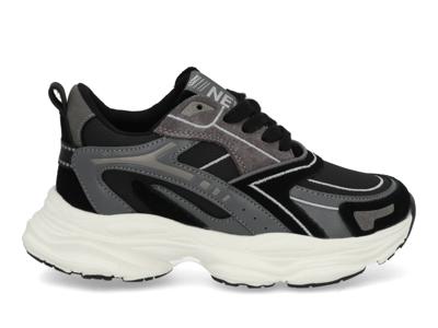 ShoesMe LW25W006-A grey black multi zwart maat 35