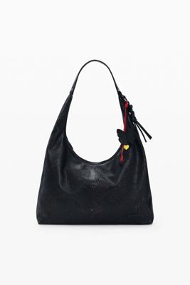 Middelgrote tas met uitgesneden vlinder - BLACK - U Middelgrote tas met uitgesneden vlinder - BLACK - U