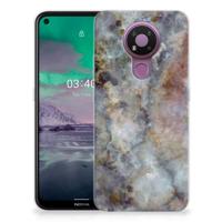 Nokia 3.4 | TPU | Siliconen hoesje | Marmer Grijs