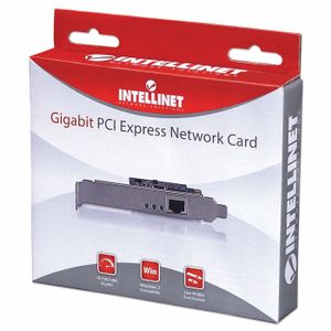 Intellinet 522533 Netwerkkaart 1 GBit/s PCI-Express, LAN (10/100/1000 MBit/s)