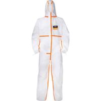 uvex 4B 9837510 Wegwerp overall Maat: M Wit, Oranje