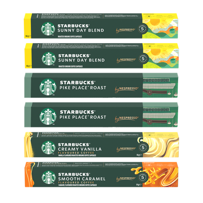 Starbucks by Nespresso proefpakket - 60 koffiecups