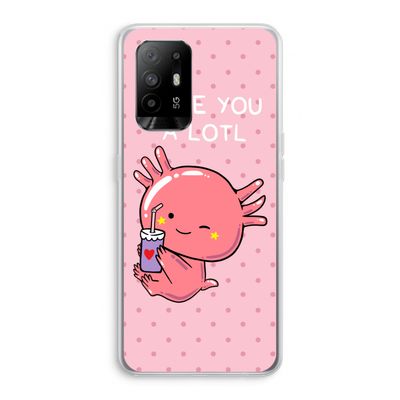 Love You A Lotl: Oppo A94 5G Transparant Hoesje