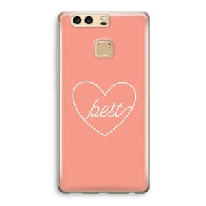Best heart: Huawei P9 Transparant Hoesje
