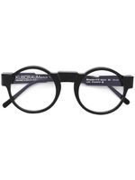 Kuboraum lunettes de vue à monture ronde - Noir