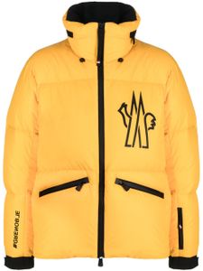 Moncler Grenoble veste de ski Verdons à logo imprimé - Jaune