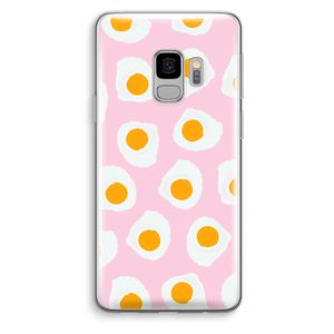 Dancing eggs: Samsung Galaxy S9 Transparant Hoesje