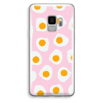 Dancing eggs: Samsung Galaxy S9 Transparant Hoesje