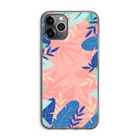Tropisch: iPhone 11 Pro Max Transparant Hoesje