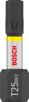 Bosch Accessoires Schroevendraaierbit | TICTAC box | 25x Impact T25 25mm - 2607002806