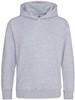 Just Cool JH001K Kids´ Hoodie - Heather Grey - 9/11 (L)