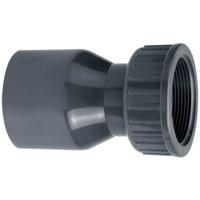 Europond PVC Koppeling 50mm x 1½&apos;&apos; - Eenvoudige Installatie & 100% Lekvrij - Voor Vijvers