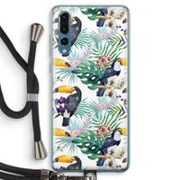 Tukans: Huawei P20 Pro Transparant Hoesje met koord