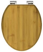 Schutte NATURAL BAMBOO WC-bril van massief bamboe 81001