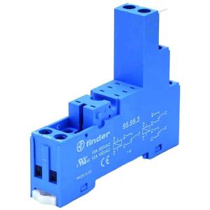 Finder 95.95.3 Relaissocket Geschikt voor serie: Finder serie 40, Finder serie 44 Finder 40.52, Finder 40.61, Finder 44.62 (l x b x h) 81.88 x 15.5 x 64.8 mm 1