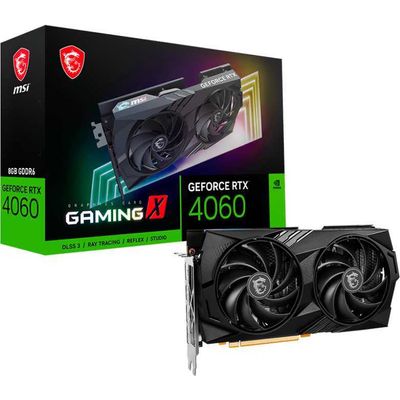 GeForce RTX 4060 Gaming X 8G Grafische kaart GeForce RTX 4060 Gaming X 8G Grafische kaart