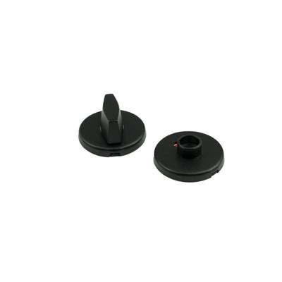 AMI klikrozetten rond - Ø 55mm - WC 8 mm - zwart - 739375