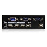 StarTech.com 2-poort Professionele USB KVM-Switch met Bekabeling - thumbnail