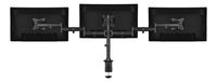 Deltaco ARM-0301 flat panel bureau steun 68,6 cm (27") Klem/doorvoer Zwart - thumbnail