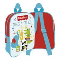 Fisher Price rugzak junior 28 x 22 cm polyester lichtblauw/rood - thumbnail