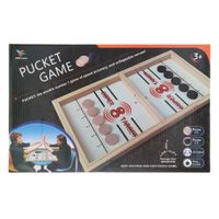 Houten Puckgame Houten Puckgame