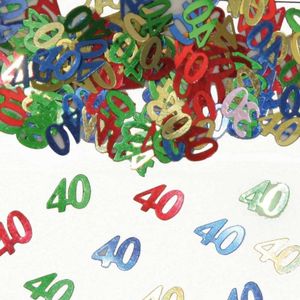 40 Jaar Tafeldecoratie / Sierconfetti